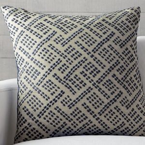 Crate&Barrel Genevieve Bennett Ernest Pillow Cover